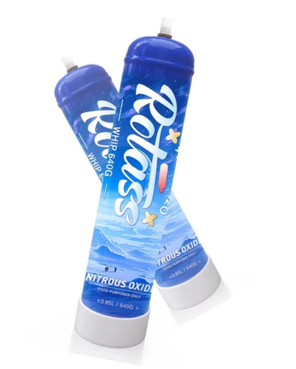 6 Pack 0.95L N2O Cylinder 640 Gram Nitrous Oxide Cream Charger